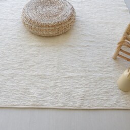 Large Pearl White Rug 170x240cm, Off Rug, Living Room Bedroom Bohemian Contemporary Kids Tapis Blanc Cass?? - thumbnail 3