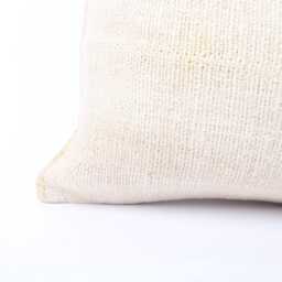 Kilim Lumbar Pillow Cover - 12x24 Turkish Woven Cushion - thumbnail 2