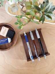 Walnut Pen/Pencil Holders - thumbnail 1