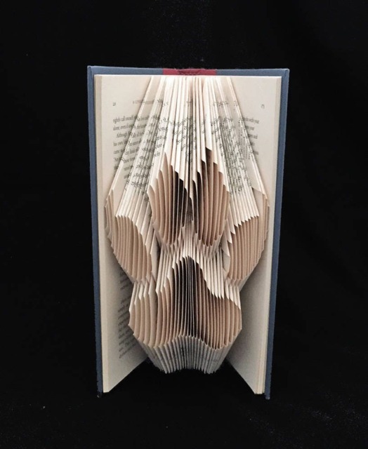 Paw Print - Pets Wild Animals Animal Lover Unique Gift Folded-Book Art Sculpture - image 1