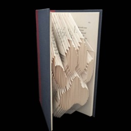 Paw Print - Pets Wild Animals Animal Lover Unique Gift Folded-Book Art Sculpture - thumbnail 2