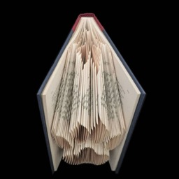 Paw Print - Pets Wild Animals Animal Lover Unique Gift Folded-Book Art Sculpture - thumbnail 3