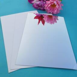 Flexible Mirror Sticker Sheets, Craft Plastic, Dollhouse - thumbnail 3