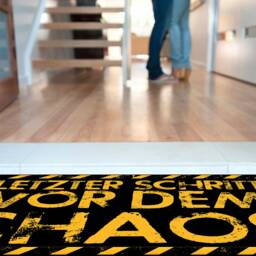 "Floor Mat Motif ""Last Step Before Chaos" - thumbnail 2