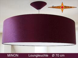 Lounge Lamp Minon ??70 cm Pendant With Diffuser Canopy Silk - thumbnail 1