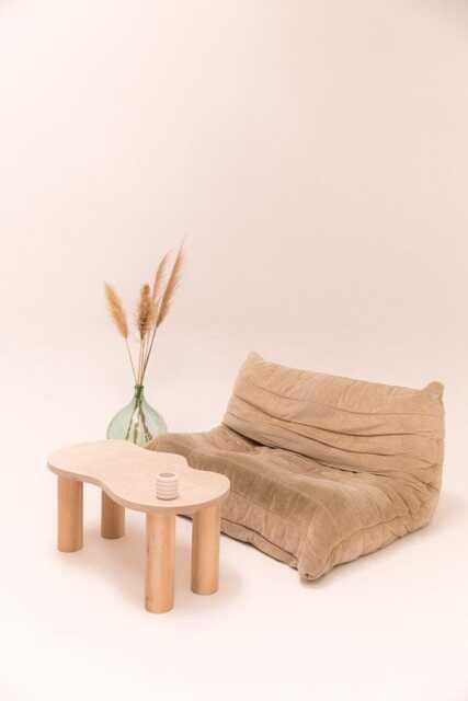 Small Natural Haricot Coffee Table - image 1