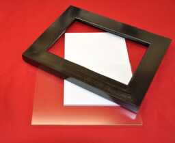 5x7 Picture Frame With Glass Backing & Mounting Hardware - thumbnail 1