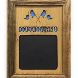 Color Guard Picture Frame - 5x7 Holds 3.5x4 Photo Gift, Coach Awards, Life - thumbnail 3