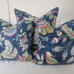 Large Double Sided Cushion With Optional Piping, 19 Inch Square Made Chanterelle Fabric By Iliv - thumbnail 2