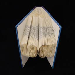 1965 Numbers & Digits Folded Book Art Sculpture - thumbnail 3