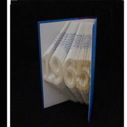 1965 Numbers & Digits Folded Book Art Sculpture - thumbnail 4