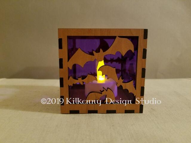 Bat, Candle Holder, Holiday, Halloween - image 1
