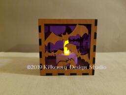 Bat, Candle Holder, Holiday, Halloween