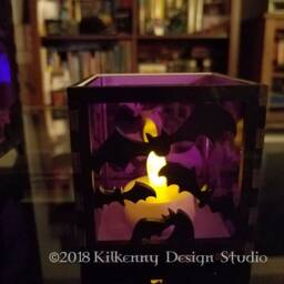 Bat, Candle Holder, Holiday, Halloween - thumbnail 4