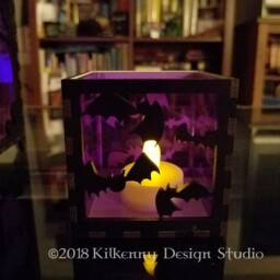 Bat, Candle Holder, Holiday, Halloween - thumbnail 3