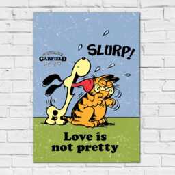 Garfield Print - Love Is Not Pretty Poster Wall Art - thumbnail 2