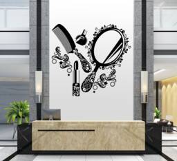 Makeup Wall Decal Beauty Salon Cosmetics Art 046Re - thumbnail 1