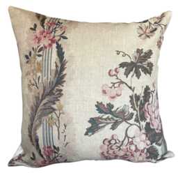 Ralph Lauren Espalier Vintage Rose Floral Pale Pink Cushion Cover - thumbnail 1