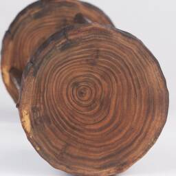 Live Edge Butternut Wood Sand Timer, Black - 15 Or 30Min - thumbnail 3