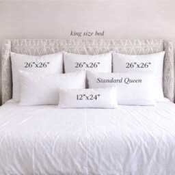 Indoor Pillow Cover With Zippers, Easy To Use & Washable, Pick Your Favorite Grays - thumbnail 4