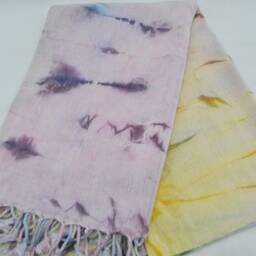 Colorful Towel, Batik Desing Towel, Peshtemal, Bath Towel, Turkish Peshtemal, Batik Towel, 38''x65 - thumbnail 2