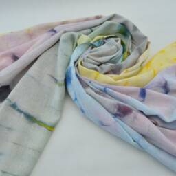 Colorful Towel, Batik Desing Towel, Peshtemal, Bath Towel, Turkish Peshtemal, Batik Towel, 38''x65 - thumbnail 4