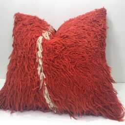 Handwoven Kilim Pillow Cover, Bohemian Home Decor - 16x16 - thumbnail 2