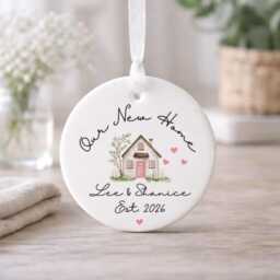 Personalised New Home Gift - Our Small Vase Housewarming Moving in Couples Friend First Gifts - thumbnail 3