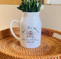 Personalised New Home Gift - Our Small Vase Housewarming Moving in Couples Friend First Gifts - thumbnail 1