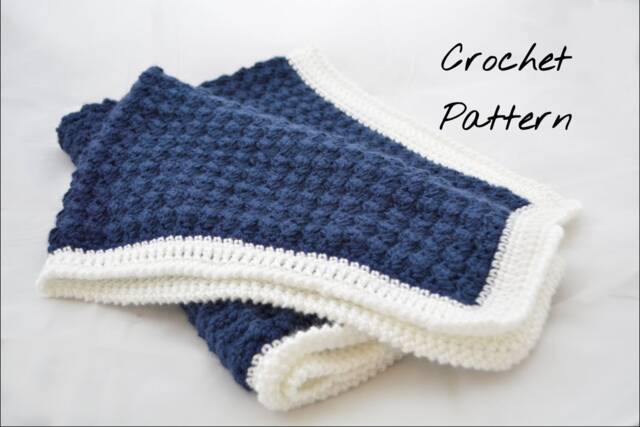 Johnny Blanket Crochet Baby Pattern/Beginner - image 1