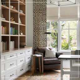 Thompson Ikat Color Pewter Linen Blend Curtain, Valance Pleated, Lined Drapery Panel Offered As Upgrades - thumbnail 3
