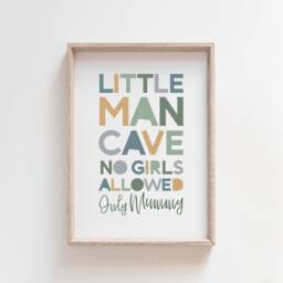 Set Of 3 Boys Bedroom Prints, Nursery Sage Green, Rule, Playroom, Wall Art, Affirmation Decor - thumbnail 3