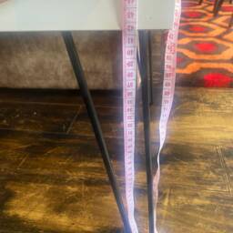 Handmade Balloon Coffee Table Playful Resin Top, Iron Legs - thumbnail 4