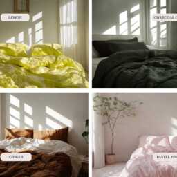30 Colors Linen Duvet Cover Soft 1 Medium Weight Cover Breathable Stonewashed Comfort - thumbnail 4