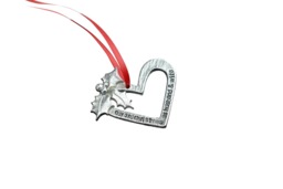 3 Year Anniversary Christmas Tree Ornament - Reads Our 3rd As Husband & Wife - thumbnail 1