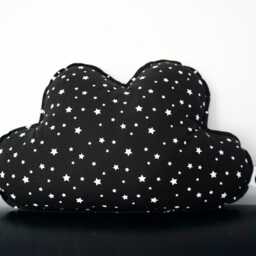 Pink Cloud Pillow, Cotton Cushion, Nursery Decor, Baby Room Kids Shower Gift - thumbnail 4