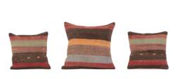 Set Of 3 Pcs, Kilim Pillow Cover, Vintage Pillow, 15.75 - thumbnail 1