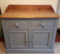 Solid Pine Sideboard, Cupboard, Storage, Living Room, Dining Room. Ready To Be Hand Painted in Your Choice Of Colour