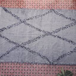 Large Carpet Zanafi Authentic Kilim Rug 100% Wool Moroccan Hanbel Berber - thumbnail 2