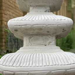 Large Pagoda Sculpture Concrete Lantern Statue Outdoor Figurine Japanese Decoration Handmade Lover Gift Yard Art - thumbnail 2