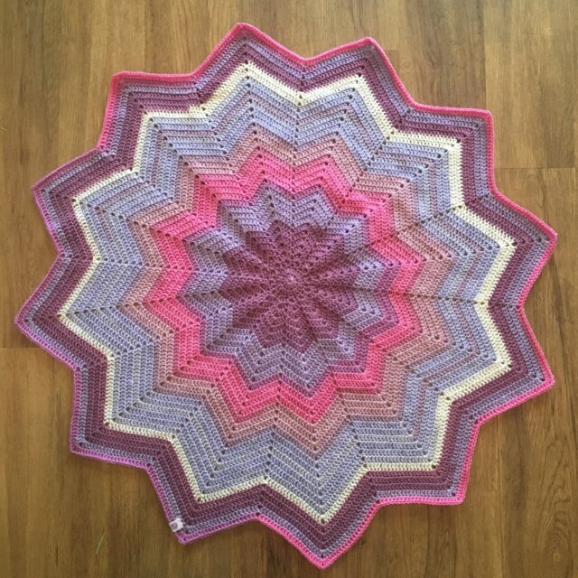Baby Blanket - The Star - Handmade To Order - image 1