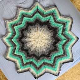 Baby Blanket - The Star - Handmade To Order - thumbnail 3