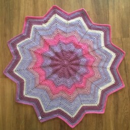 Baby Blanket - The Star - Handmade To Order - thumbnail 1