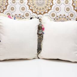 Ddp_Set Of 2 Vintage Moroccan Pillows 100% Wool , Absolutely Gorgeous Pillow Berber Home Design Handmade Kilim 2P66 - thumbnail 3
