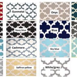 "Pair 25 Or 50"" Wide Premier Print Fynn Rod Drapes Cafe Curtains Saffron Yellow 24 63 72 84 96 108 120" - thumbnail 2