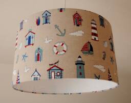"Lampshade ""Beach Life" - thumbnail 1