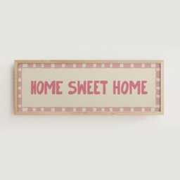 Home Sweet Hallway Print, Above Door Horizontal Panoramic Print Wide Unframed - thumbnail 3