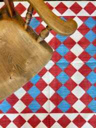 Big Top Handmade Cotton Area Flat Weave Rug. Natural Vegetable Dyed. Indian Dhurrie, Kilim - thumbnail 1