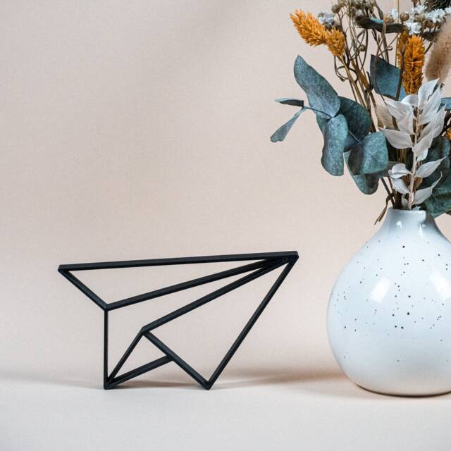 Origami Paper Airplane - 3D Print Decoration & Gift Idea For The Adventurous - image 1