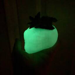 Glow in The Dark Space Alien Head Planter - Mini 3D Printed Succulent Pot Galaxy Spaceman Ufo Cactus - thumbnail 3